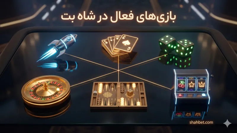 بازی‌ های فعال در شاه بت 🎮